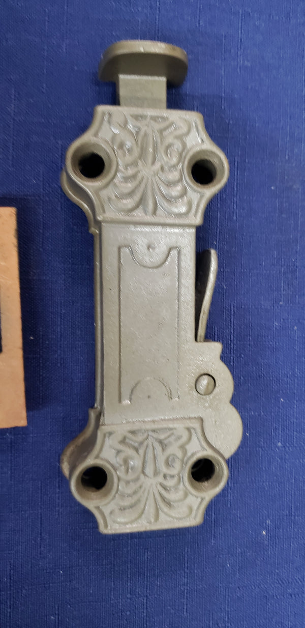 Original  Pair of Victorian Eastlake Bolt Locks with Keepers GS00385