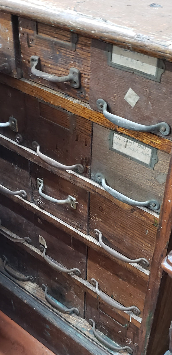 Turn of the Century 4 Piece Double Hardware Bolt Bin 85 1/4" x 94" x 51" GS00410