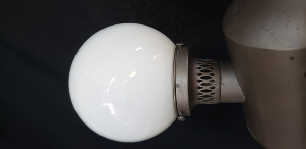 Restored Converted Gas to Electric 2 Light Ceiling Fixture  22" x 20" GS00413