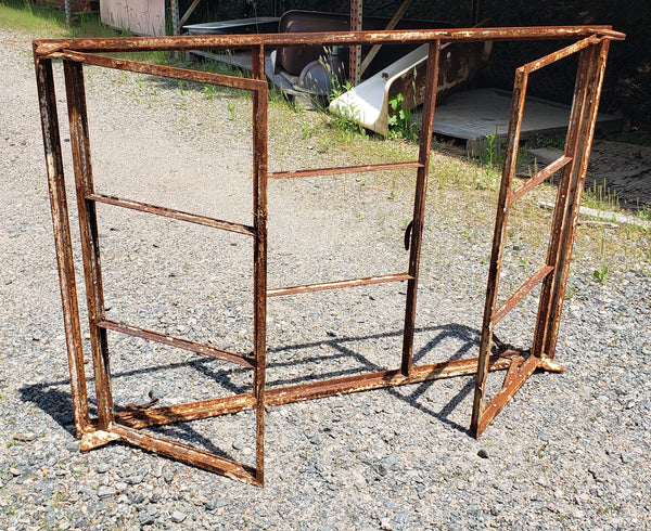9 Pane Steel Cottage Casement Window Frames 38 5/8" T x  53" W GA10452