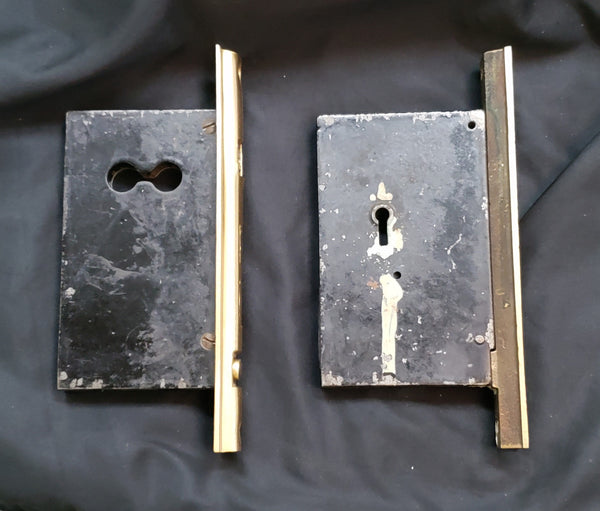 Restored Sargent Pocket Door Mortice Lock Set GS00468