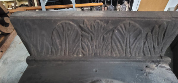 Rare Set of Ornate Cast Iron Rams Head Building Corbels 20" x 11 1/2" GS00576