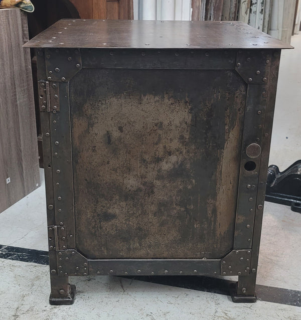 19th Century Restored Industrial Hand-Riveted Machinist Cabinet GS00506