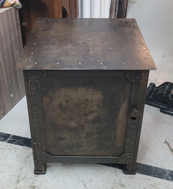 19th Century Restored Industrial Hand-Riveted Machinist Cabinet GS00506