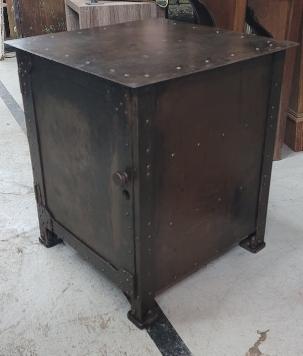19th Century Restored Industrial Hand-Riveted Machinist Cabinet GS00506