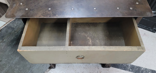 19th Century Restored Industrial Hand-Riveted Machinist Cabinet GS00506