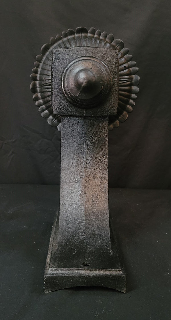 Large Restored Art Deco Cast Iron Sconce 23 1/2" x 10 1/2" GS00511