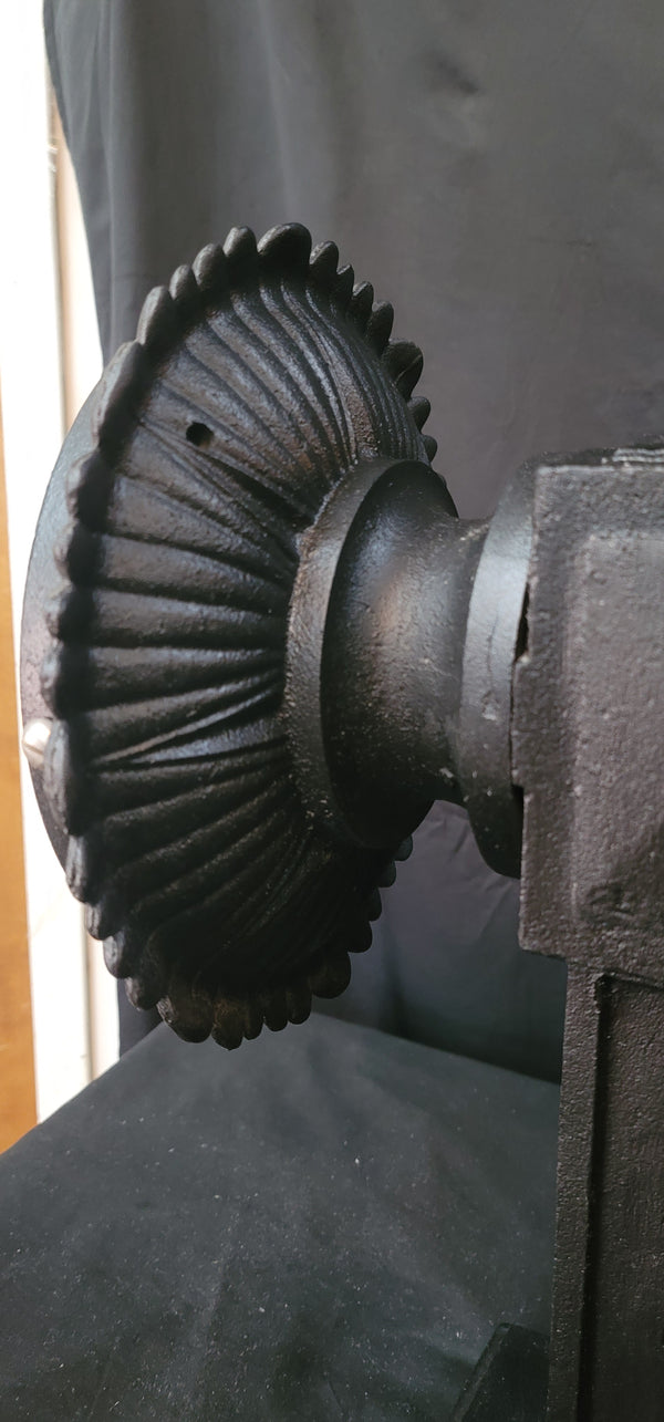 Large Restored Art Deco Cast Iron Sconce 23 1/2" x 10 1/2" GS00511