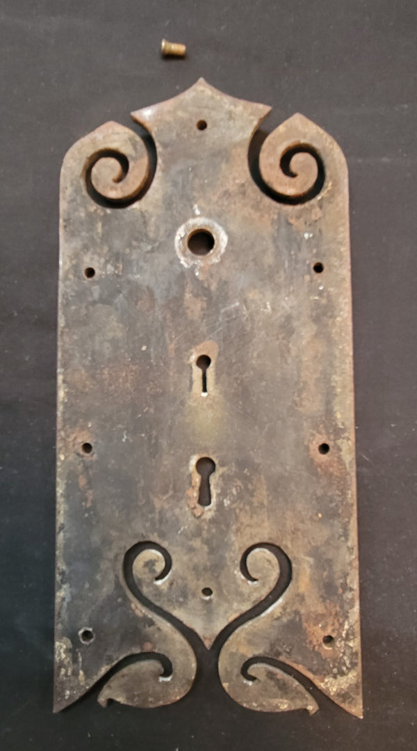 Large Norwalk Mortice Lock Set w/ Ornate Knobs Back Plate & More GA4181