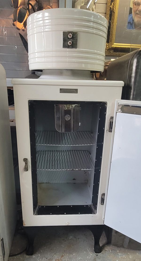Restored 1930's G.E. Refrigerator 64" x 24" x 23" GS00514