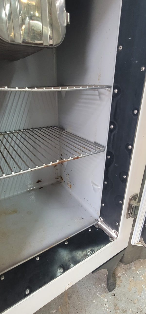 Restored 1930's G.E. Refrigerator 64" x 24" x 23" GS00514