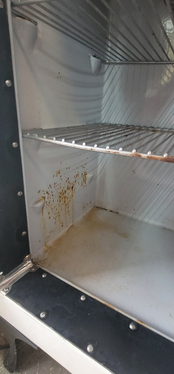 Restored 1930's G.E. Refrigerator 64" x 24" x 23" GS00514