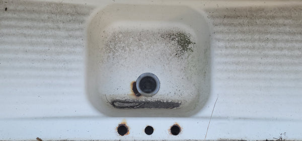 Cast Iron Farm Sink with Double Drain Boards GS00567