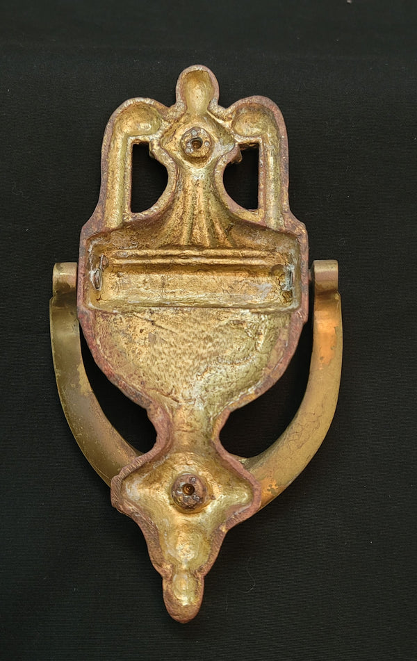 Ornate Solid Brass Door Knocker 7 1/4" T  x 3 3/4" GS00574