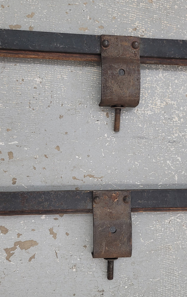 Rare! 2 Complete Pocket Door Hardware Sets w/ Railing Wheels & Screws GS00653