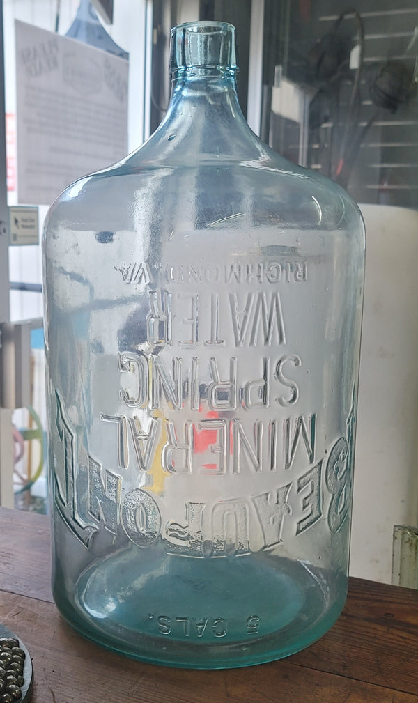 1925 Beaufort Mineral Springs Richmond Virginia 5 Gallon Water Bottle GS00714