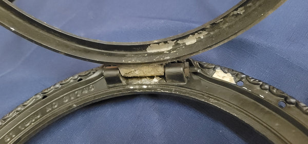 1899 Large Victorian Street Lamp Frame Electrified 29" x 18" GS00840