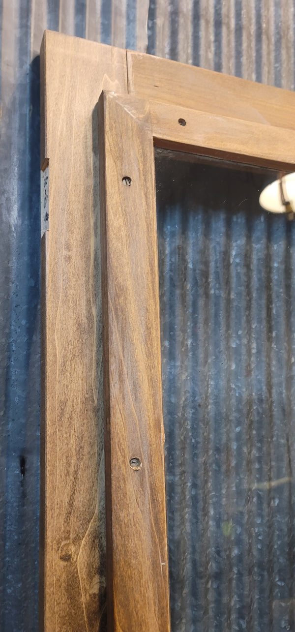 Custom Built 1800s Style Glass & Wood Retail Doors w/ Removeable Panels GS00846