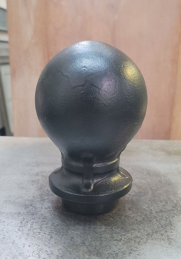 Restored Cast Iron Newel Post w/ Ball Top Finial 42 1/2" Tall GS00926