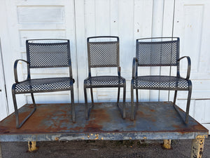 Set of 3 1920's American Patio Chairs GA20464