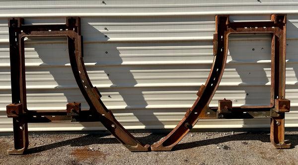 Pair of Antique Industrial Cast Iron Machine Legs GA20963