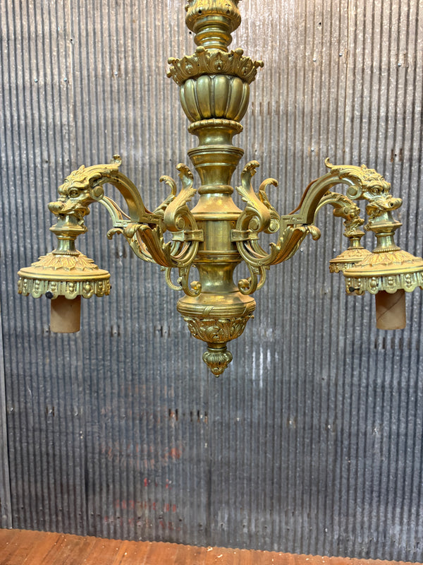 5-Light Solid Brass Chandelier GA21360