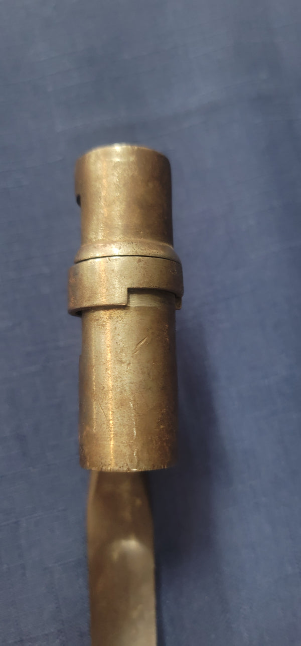 U.S. Model 1873 Springfield Bayonet w/ Scabbard & Leather Hanger GS00906