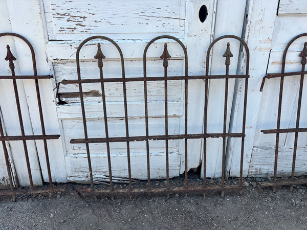 13 Feet of Wrought Iron Hairpin Fencing GA21241