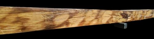 1780's Hand-hewn Pitt Sawn White Oak Beam 98" x 7 3/4" x 4" GAM0109