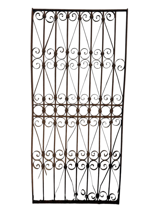 Antique Wrought Iron 64" Tall Gate GA20663