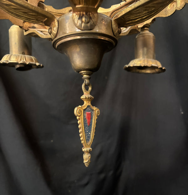 Brass 5-Light Chandelier GA21325
