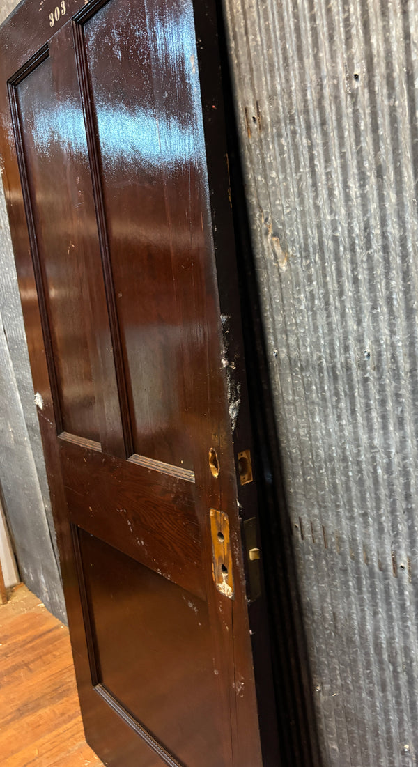 3-Panel Wooden Door GA21462