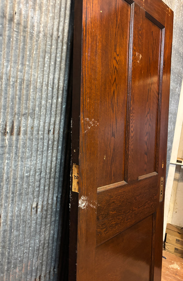 3-Panel Wooden Door GA21481