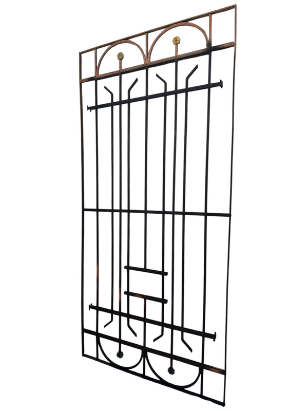 Antique Art Deco 83" Tall Iron Gate GA20774