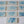 Load image into Gallery viewer, Vintage Lot of 10 Columbia Blue &amp; Ivory Fireplace Tiles 6" x 3" GS00678

