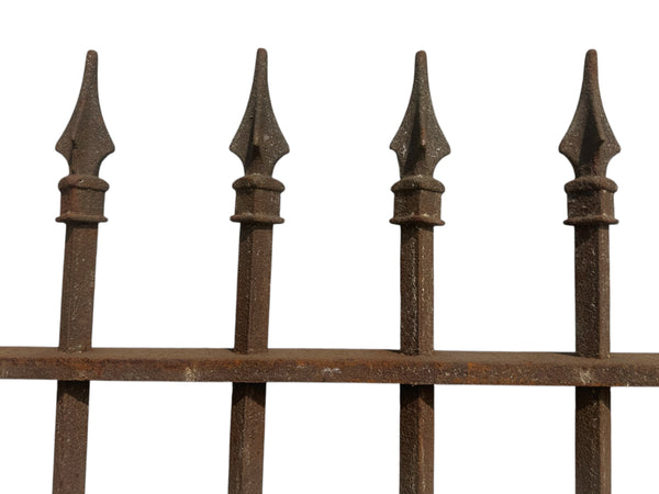 10 Ft of Antique Wrought Iron Fencing GA20873