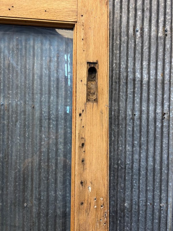 Pair of Doors with Beveled Glass GA21436