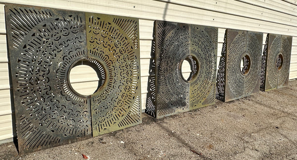 Cast Iron Tree Surrounds - 4 Sets Available GA20501