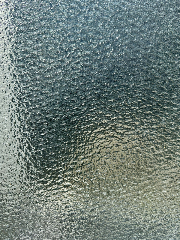 Pair of Clear Pebble Glass Panes GA20376