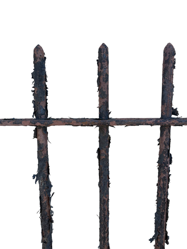 75 feet of antique iron fencing GA21089