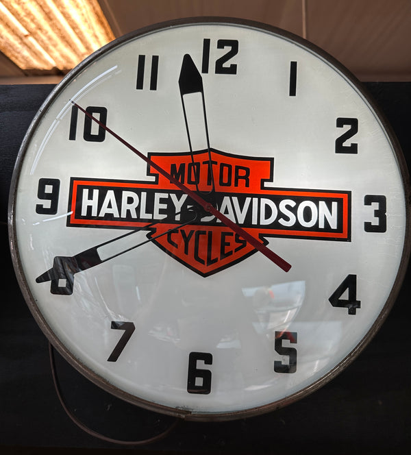 Vintage Harley Davidson Round Wall Clock GA20359