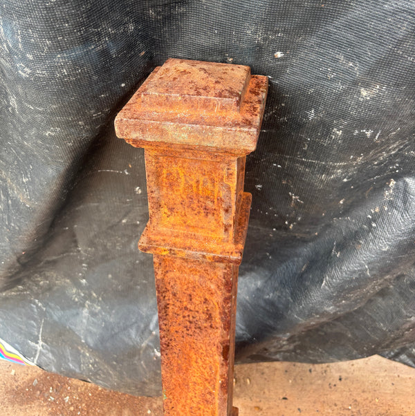 Pair of Cast Iron Newel Posts GA21612