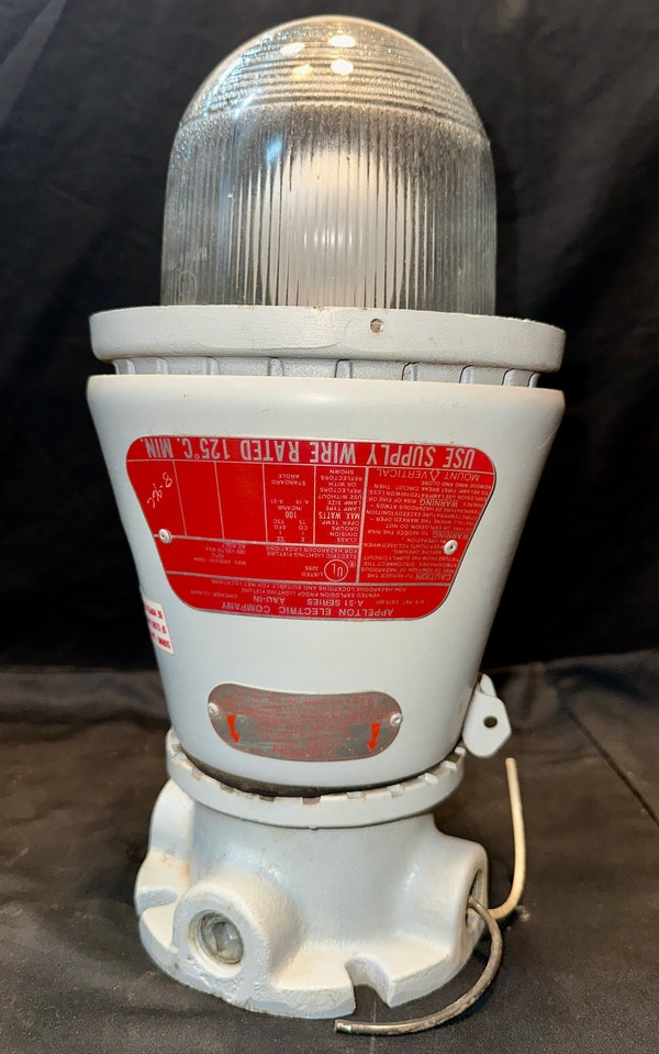 Set of 4 Appleton Electric A-51 Vented Explosion Proof Light Fixtures GA21024