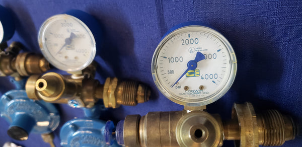 5 Conwin Carbonic & Precimex Latex Mylar Helium Foil Inflator Valves GS00629