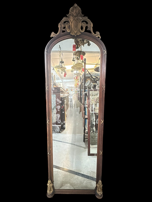 8Ft Victorian Gilt Wood Pier Mirror GA20393