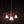 Load image into Gallery viewer, Restored 3 Light Victorian Brass Pan Chandelier w/ Shades 16" x 41" GS00986
