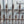 Load image into Gallery viewer, Ornate Antique Wrought Iron Fence Panels with Double Finials GA21213
