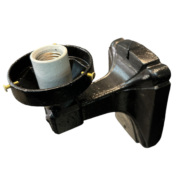 Restored Antique Cast Iron Wall Sconce GA20688