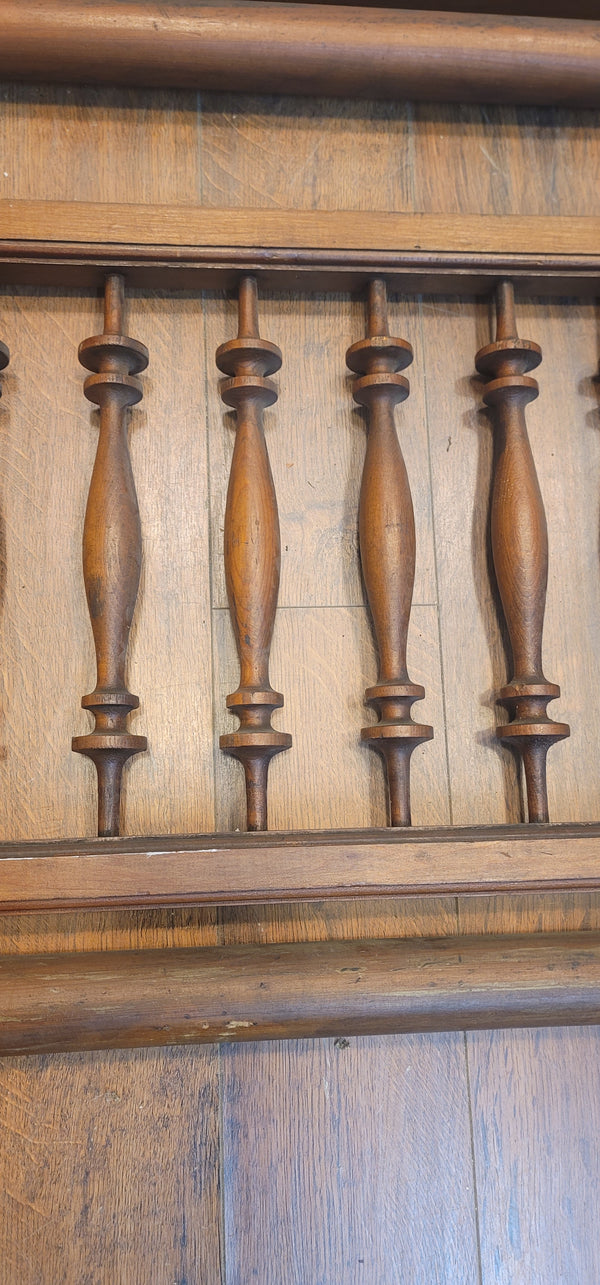 Vintage 2 Piece Ornate Wooden Fretwork Panels 18" T x 60" L GS00890