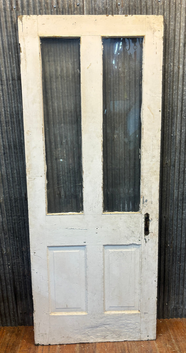 Half-Glass Four Panel Door GA21369